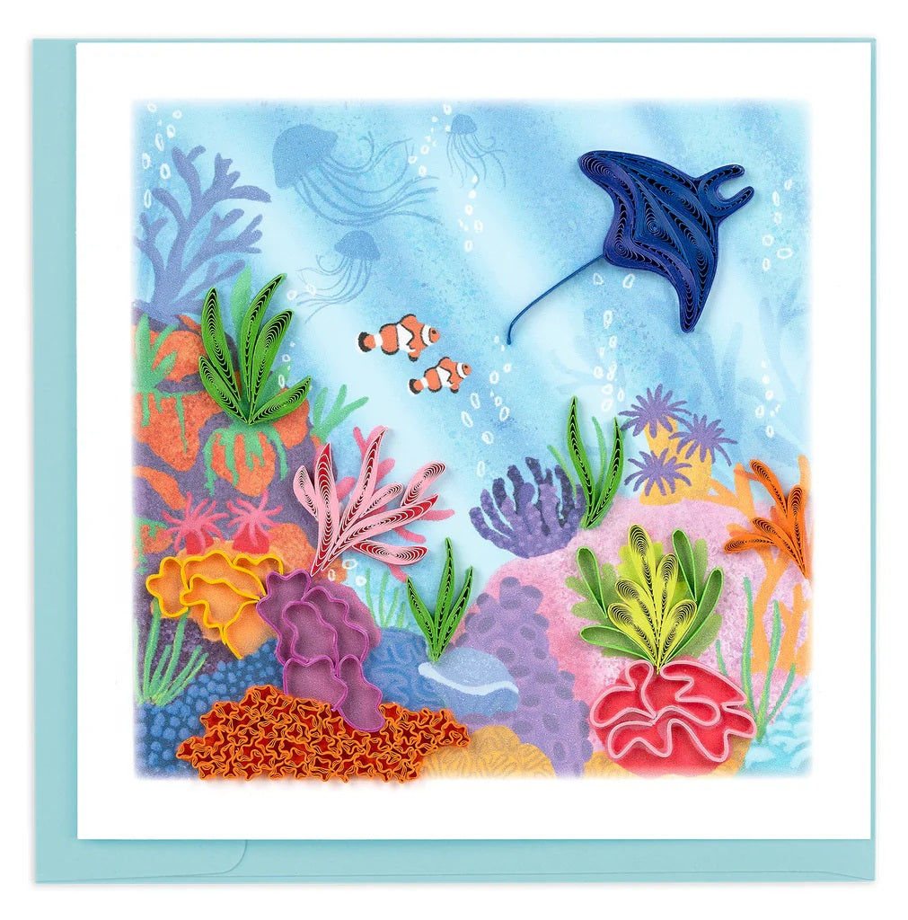 Quilled Greeting Cards: Coral Reef New 2026
