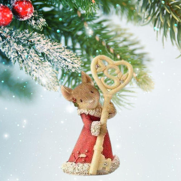 Mouse with Santa Key.