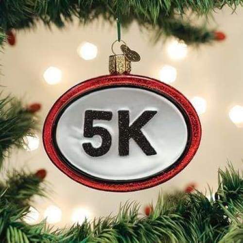 5k Run Ornament.