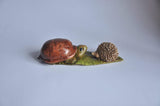 Turtle and Hedgehog.