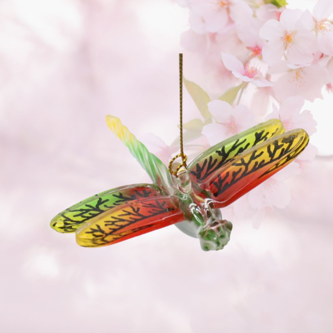 Egyptian Museum Glass Large Hummingbird