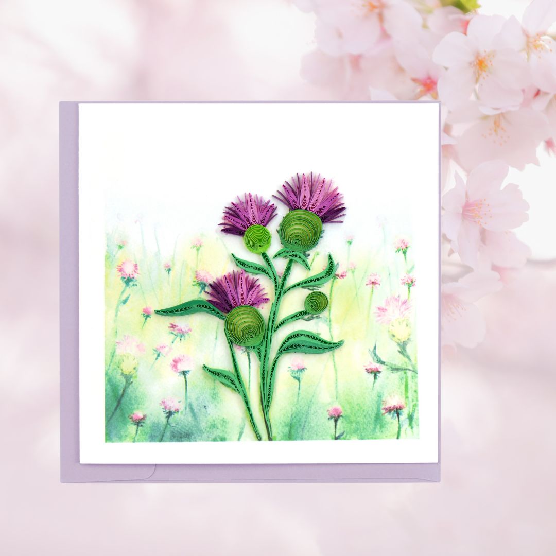 Quilled Card Box of Chocolate