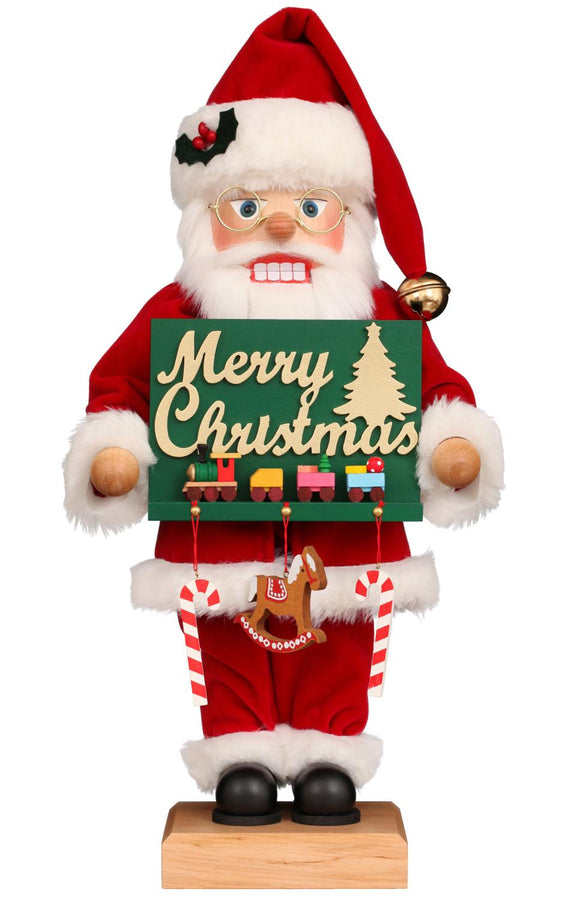 Christian Ulbricht Premium Nutcracker - Merry Christmas Santa