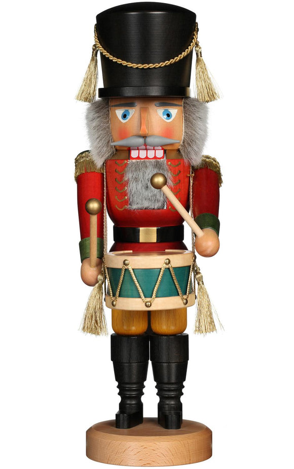 Christian Ulbricht Red Drummer Nutcracker