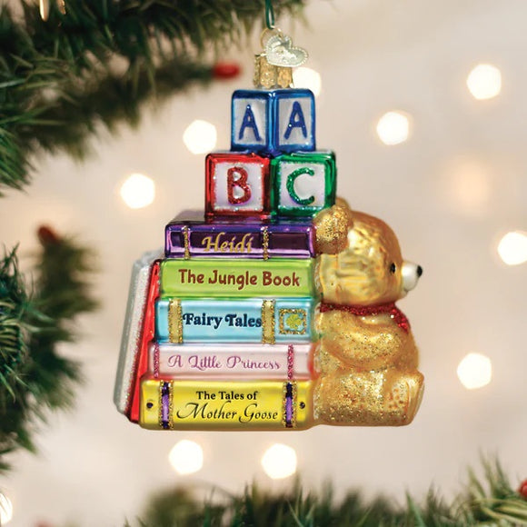 Old World Christmas Favorite Children's Books Ornament