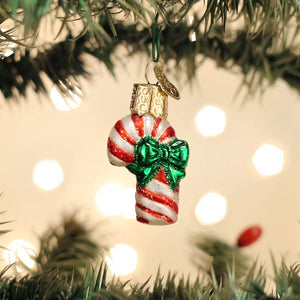 Old World Christmas Mini Candy Cane Ornament