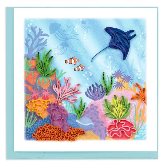 Quilled Greeting Cards: Coral Reef New 2026