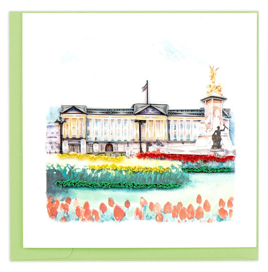 Quilled Buckingham Palace Greeting Card Retired