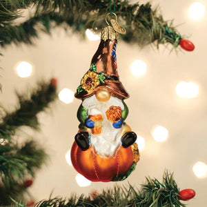 Old World Fall Harvest Gnome Ornament