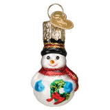 Old World Christmas Mini Snowman Ornament