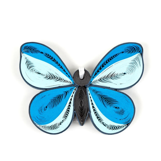 2D Quilled Butterfly Ornament