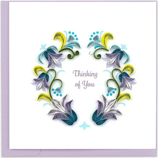 Quilled Thinking of You Greeting Card