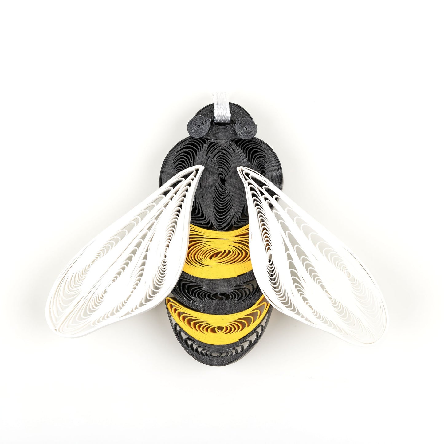 2D Quilled Bee Ornament