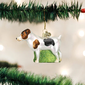 Old World Jack Russell Terrier Ornament