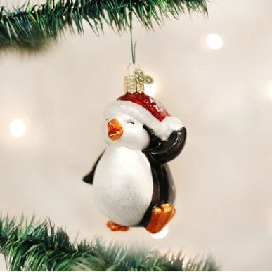 Old World Dancing Penguin Ornament