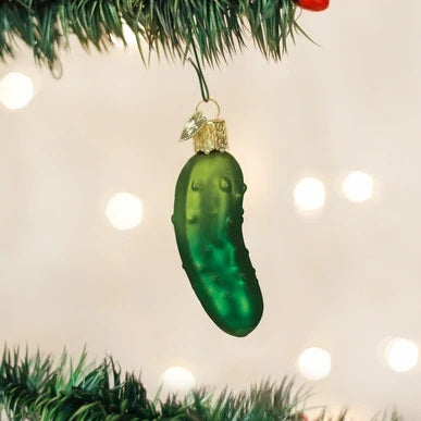 Old World Sweet Pickle Ornament