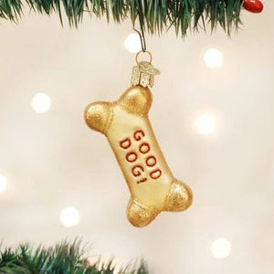 Old World Dog Biscuit Ornament