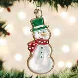 Old World Snowman Sugar Cookies Ornament