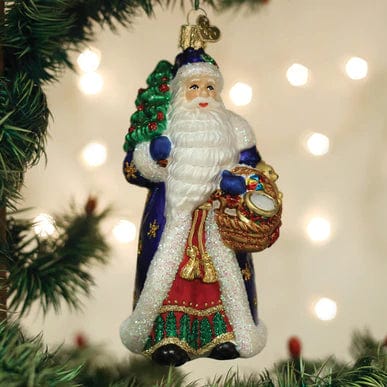 Old World Regal Father Christmas Ornament