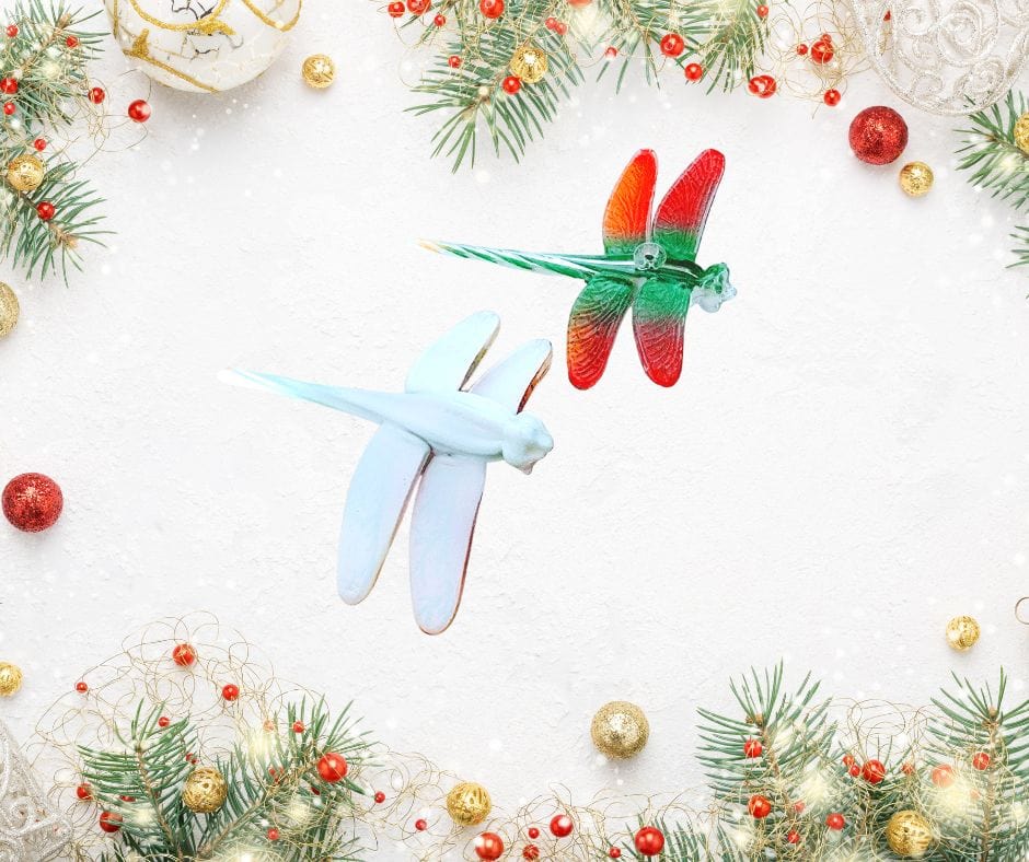 Egyptian Museum Glass Dragonfly Two-Toned CD-682