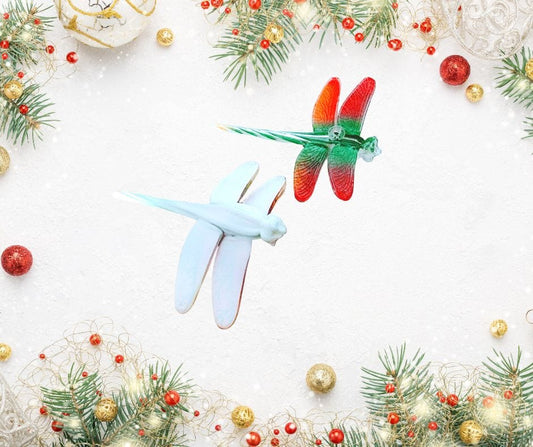 Egyptian Museum Glass Dragonfly Two-Toned CD-682