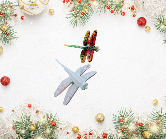 Egyptian Museum Glass Mulit Colored Dragonfly CD-731