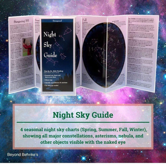 Night Sky Guide (9″ X 4″ format).