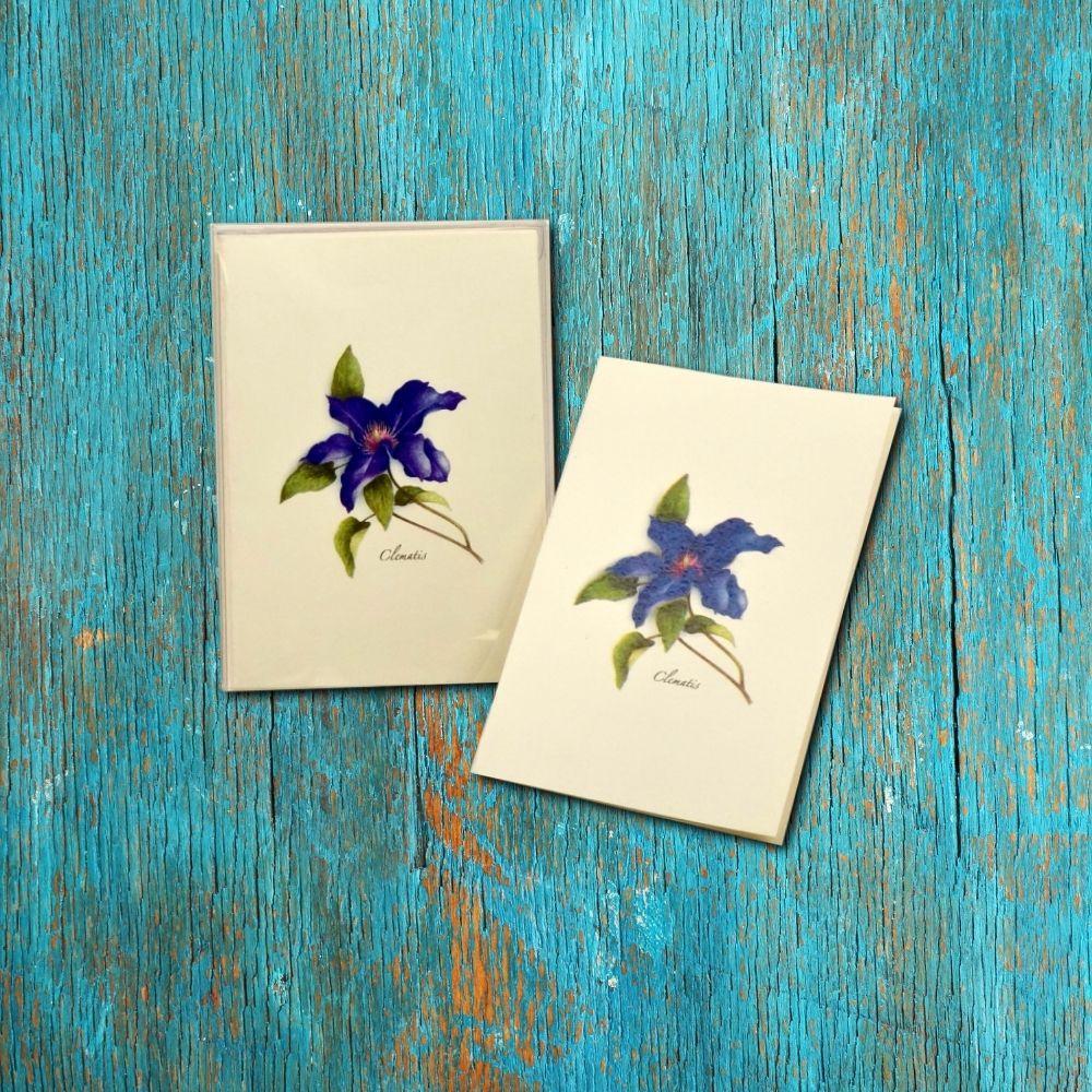 Clematis Boxed Notes.