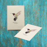 Ruby-throated Hummingbird Boxed Notes.
