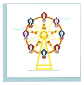 Quilled Ferris Wheel Greeting Card RETIRED