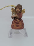 Ornament Pema Bell Angel Kneeling with Gift.