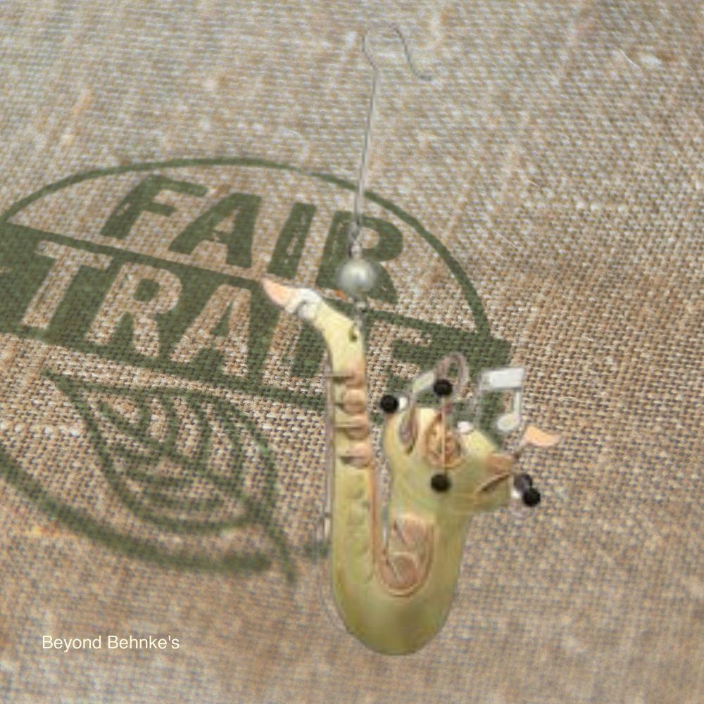 Pilgrim Imports Ornament Saxophone.