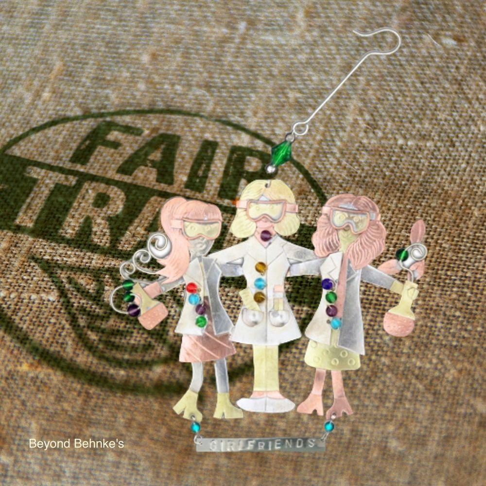 Pilgrim Imports Ornament: Science Girlfriends.