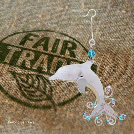 Pilgrim Imports Ornaments: Dolphin.