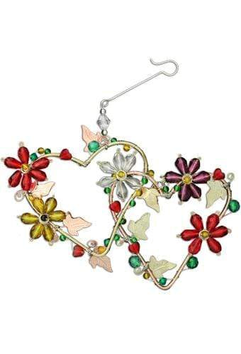 Pilgrim Imports Ornaments: Garden Hearts.