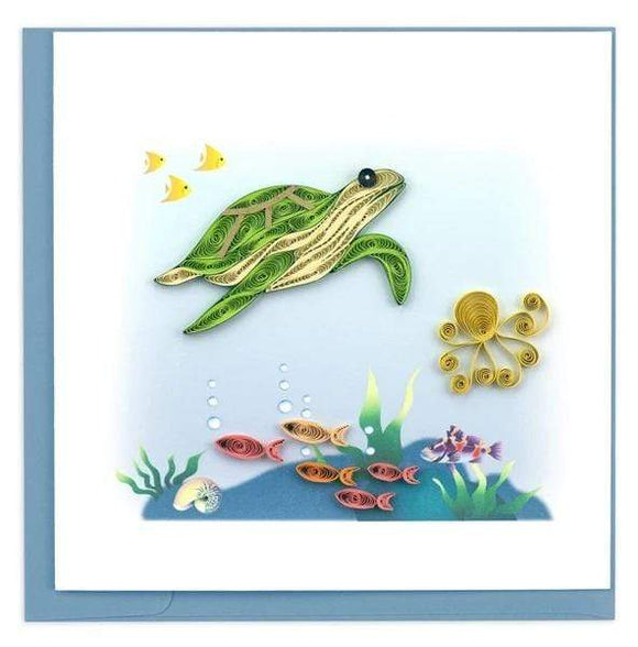 Quilled Green Sea Turtle.