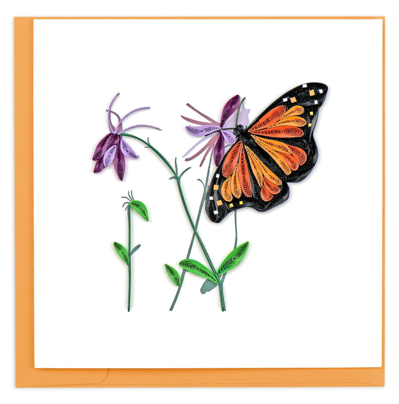 Quilled Monarch Butterfly Card.
