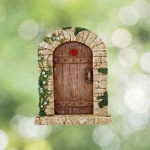 Charming Cobblestone Fairy Door Large.