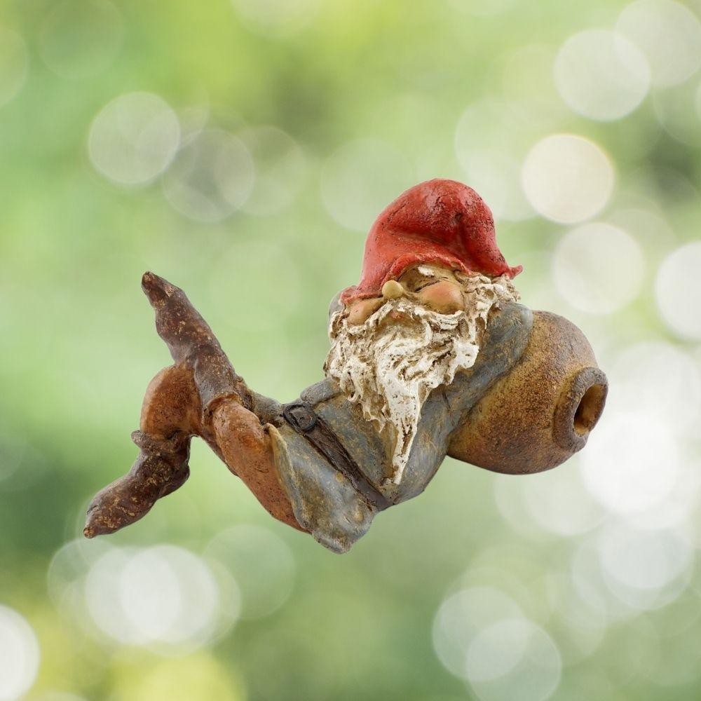 Garden Gnome Napping.