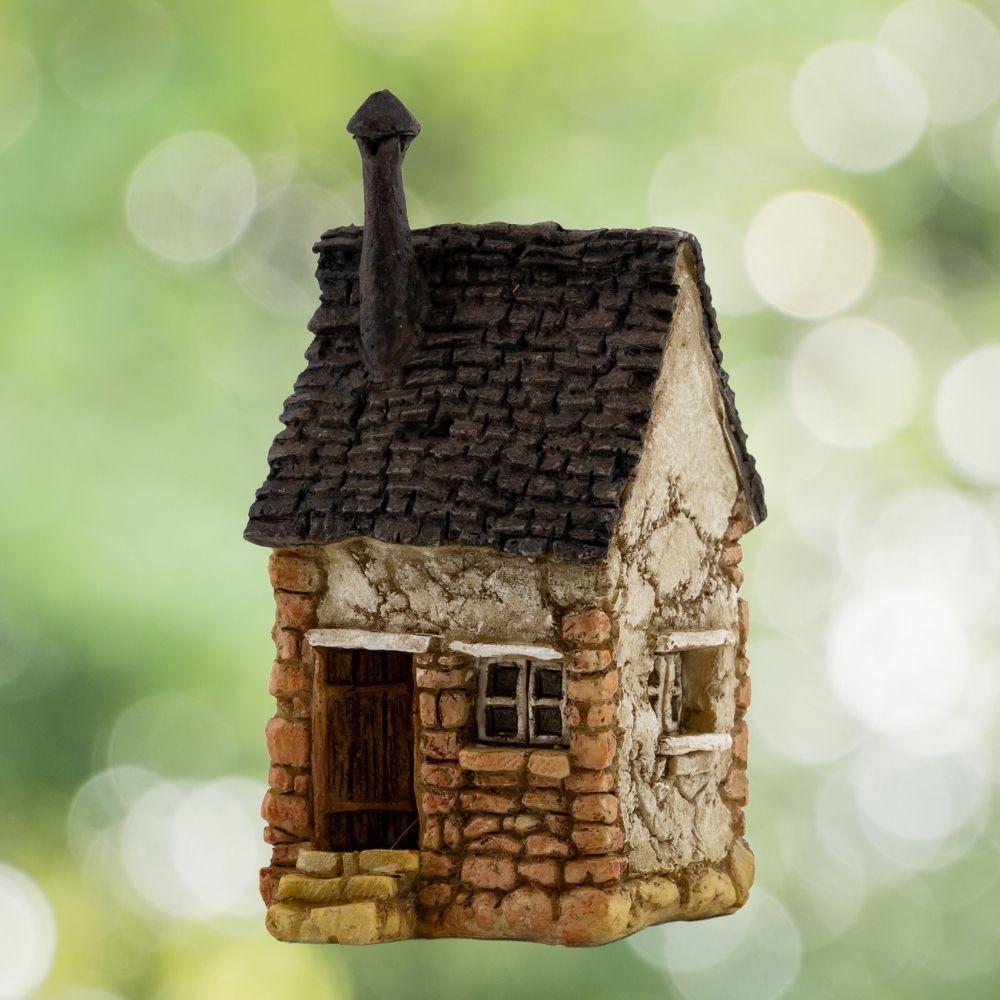 Fairy Garden Miniature Dog House, Dollhouse Dog House, Fairy