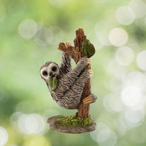 Sloth Hanging On Tree.